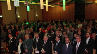 Bild: kro
Sehr gut besucht war der diesjährige Neujahrsempfang der Stadt Tirschenreuth im Kettelerhaus.