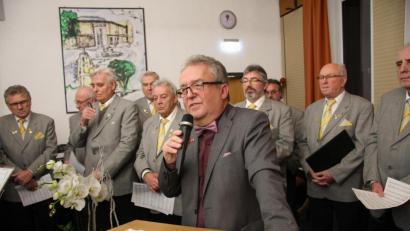 Bild: wro
Bürgermeister Dutz ließ erkennen, dass ihn manches ärgerte. Über viele kleine und große Dinge aber durfte er sich auch freuen, bekannte der Wiesauer.