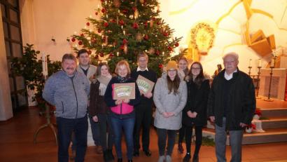 Bild: fvo
Spendenübergabe aus Weihnachtskonzert