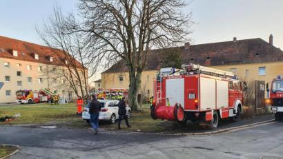 Bild: Alexander Auer
Bei einem Brand am Montagnachmittag kam in Kirchenlaibach ein 35-Jähriger ums Leben.