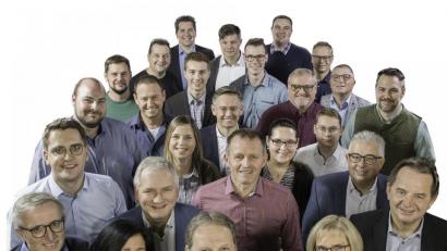 Bild: J. Eberle
Nach der offiziellen Nominierungsversammlung begaben sich die Kandidaten für ein Gruppenfoto in den Mehrzwecksaal