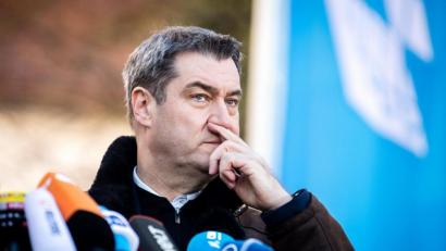 Bild: Matthias Balk/dpa
Markus Söder (CSU), Parteivorsitzender und Ministerpräsident von Bayern.