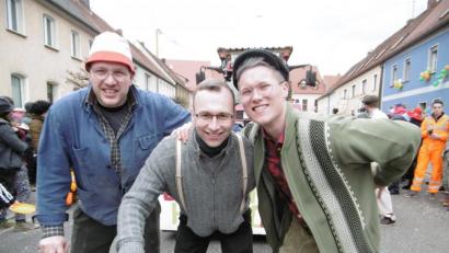 Bild: mma
Der Burschenverein und seine Gründungsmitglieder.