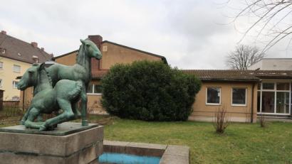 Bild: Kunz
Die Turnhalle der Pestalozzischule soll durch eine Doppelturnhalle ersetzt werden.