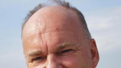 Bild: exb/Felix Leibrock
Pfarrer und Autor Felix Leibrock liest aus seinem neuen Buch.