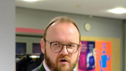 Bild: do
"Es waren fette Jahre für den Landkreis", sagt Landrat Andreas Meier mit Blick auf die zu Ende gehende Wahlperiode. Gleichzeitig warnt er vor künftigen Risiken, zum Beispiel durch die Trassenvorschläge für die Gleichstromverbindung.