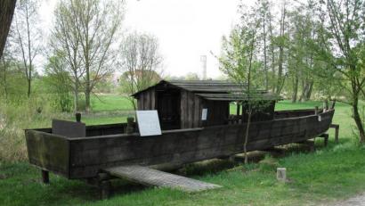 Archivbild: Dieter Dörner
Anlässlich der Landesgartenschau 1996 in Amberg wurde ein Vilsschiff nachgebaut.
