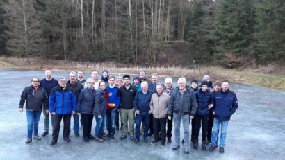 Bild: krb
Eisstockschützen