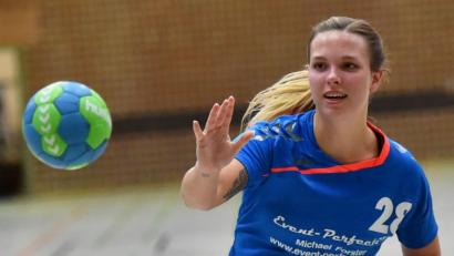 Bild: A. Schwarzmeier
Das ist bitter: Die zuletzt überzeugende Jasmin Häring fehlt dem HC Weiden im Derby gegen die HSG Nabburg/Schwarzenfeld.