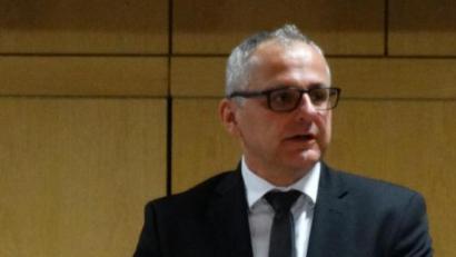 Bild: twg
Bürgermeister Hubert Kraus bei seiner Ansprache.