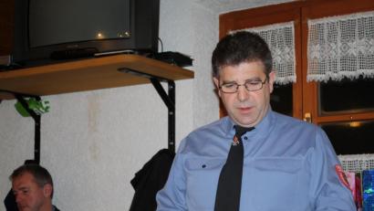 Bild: bjp
Kommandant Michael Hey und Vorsitzender Stefan Lex (links) ziehen in der Jahreshauptversammlung eine befriedigende Bilanz des Feilersdorfer Feuerwehrjahrs.