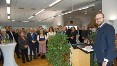 Bild: sm
Landrat Andreas Meier beschäftigt sich beim Neujahrsempfang des Altenstädter CSU-Ortsverbandes mit der Landkreispolitik.
