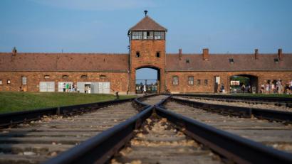 Bild: Monika Skolimowska
Das frühere deutsche Vernichtungsslager Auschwitz-Birkenau.