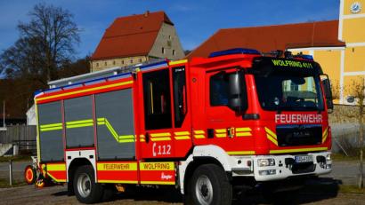 Bild: exb
Seit November steht der Feuerwehr Wolfring ein Löschgruppenfahrzeug LF 20 zur Verfügung.