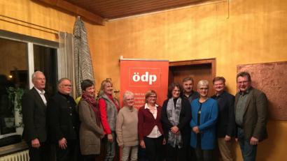 Bild: exb
Ihre Ziele für die kommenden sechs Jahre formulierte die ÖDP bei ihrem Wahlkampfauftakt.