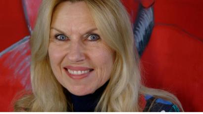 Bild: tr
Für die Kunst von Petra Schicker gilt: "Nie ohne Hut".