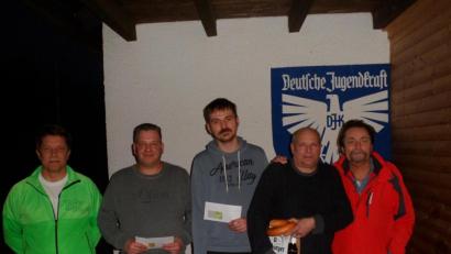 Bild: soj
Hauptpersonen des DJK-Preisschafkopfs waren Vorstand Alois Vetter, Stefan Muth, Martin Fraunholz, Albert Kornas und Sigi Reinsch.