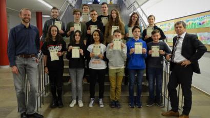 Bild: exb
Sechs Teams stellte das Herzog-Christian-August-Gymnasium beim internationalen Mathematik-Wettbewerb „Bolyai“.