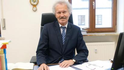 Bild: Josef Wieder
Bernhard Schlicht, Vorsitzender des Turnerbundes Weiden.