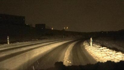 Bild: Alexander Auer
Schnee behindert den Verkehr in der Oberpfalz.