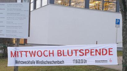 Bild: exb
In Windischeschenbach finden die Blutspendetermine künftig in der sanierten Mehrzweckhalle statt.