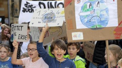 Bild: Wolfgang Steinbacher
Rund 650 Teilnehmer zählte die Klima-Demo am 20. September 2019 in Amberg.