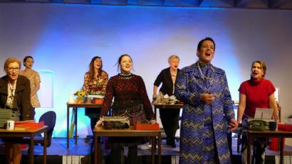 Bild: exb
Die Aufführung war ein Knüller, nun gibt es eine Neuinszenierung der "Sekretärinnen".