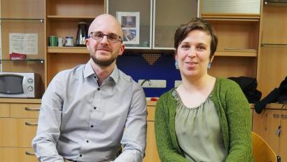 Bild: Bühner
Die Psychologen Tobias Hauer und Sabine Frischholz leiten das erste Psychoseseminar 2020.