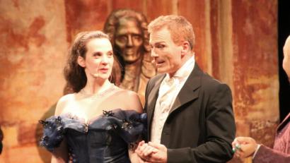 Bild: exb
Ein Liebespaar: Christine und Raoul.