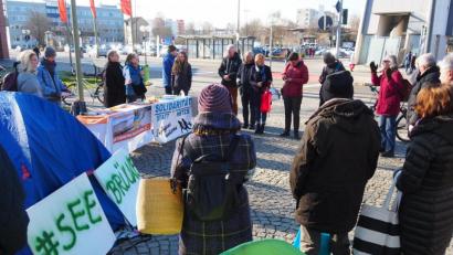 Bild: Bühner
Aktionstag "Wir haben Platz" für die Flüchtlingskinder auf den griechischen Inseln