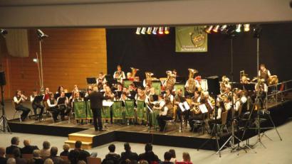 Bild: Hirsch
Das Jugendorchester gestaltete mit der Erwachsenengruppe "Best Age" den zweiten Teil des Konzerts "Von und für Jung und Alt".