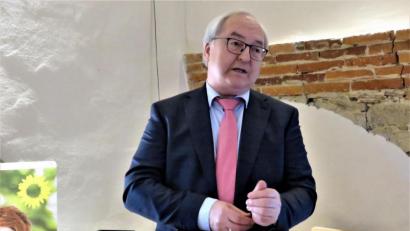 Bild: ubb
Bürgermeisterkandidat Gottfried Beer von der SPD hat klare Vorstellungen von seiner Arbeit als Bürgermeister, die er mit offenen Worten vertritt.