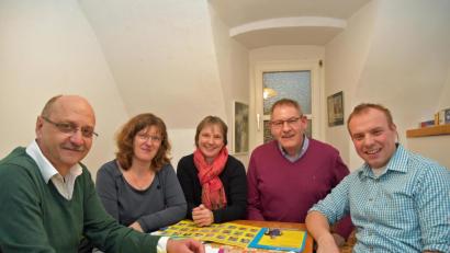 Bild: ANDREAS ROYER
Die Ziele der FDP/FWS stellten (von links) Dr. Martin Pöllath, Andrea Beer, Katrin Franke, Kurt von Klenck und Christian Weiß vor.