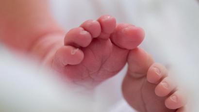 Bild: Arno Burgi/dpa
Auf vielen kleinen Füßen ruht die Hoffnung hinsichtlich der demografischen Entwicklung in der Region.
