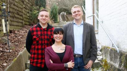 Bild: jma
Die neue Führung der Jusos in Kirchenthumbach: Fabian Kürzinger, Daniela Kausler und Oliver Löckler (von links).