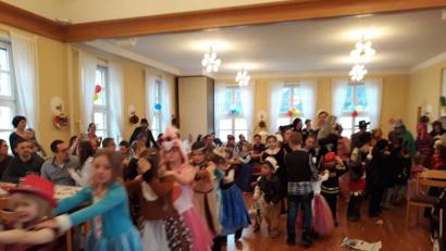 Bild: exb/Maria Wagner
Tolle Stimmung herrschte beim Kinderfasching im Pfarrheim.