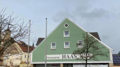 Bild: cv
Kein Leerstand: Das „Haas-Haus“ hat mit der Hanauer Kaffeemaschinen und Service GmbH einen neuen Besitzer gefunden.
