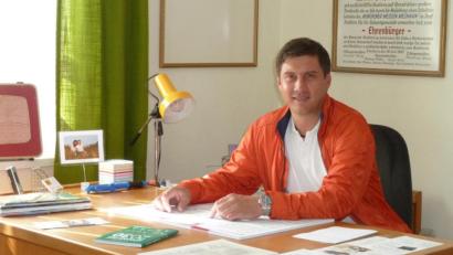 Bild: Portner
Gerald Reiter stellt sich eine weitere Amtsperiode als Bürgermeister seiner Heimatgemeinde Stadlern zur Verfügung.