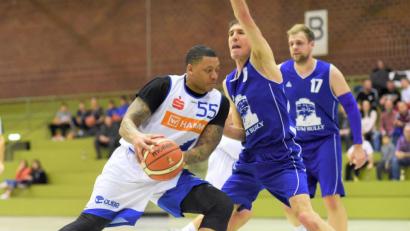 Bild: btg
Dante Jones (links) und die Hamm Baskets Weiden gastieren am Samstag beim BBC Eckersdorf.