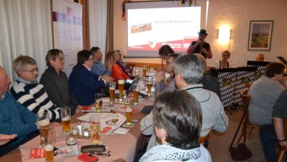 Bild: gi
Proppenvoll ist das Gasthaus Brandstätter beim Wahlauftakt der SPD Moosbach.