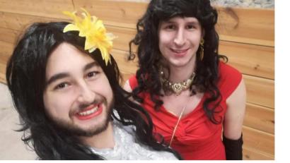 Bild: exb
Conchita und Lola sorgten bei der Party für gute Stimmung.