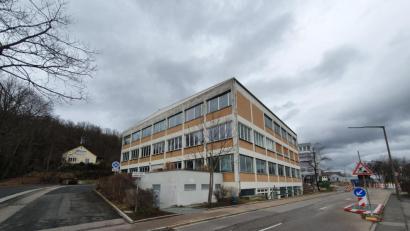 Bild: Tietz
Die Arbeiten am Beruflichen Schulzentrum schreiten voran. Der vierte Bauabschnitt ist fertig.