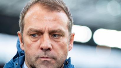 Bild: Guido Kirchner/dpa
Ein nachdenklicher Hansi Flick.