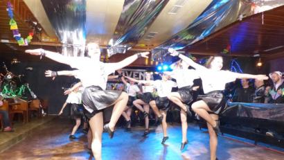 Bild: hme
Schön anzusehen, die Mädels und die Performance