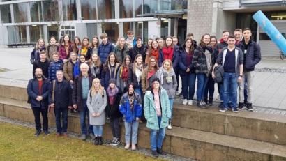 Bild: Alexandra Wittke/exb
Die Zehntklässler der beiden Waldsassener Realschulen besuchten die Ostbayerische Technische Hochschule in Regensburg.