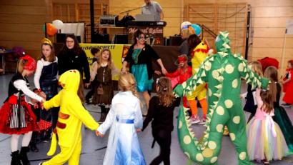 Bild: bkr
Die Feuerdrachen feiern Kinderfasching.