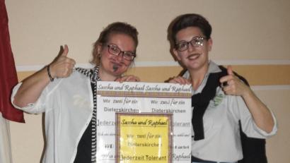 Bild: weu
Überraschung des Abends: Zwei neue Bürgermeisterkandidaten treten auf die Bildfläche.