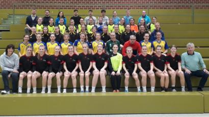 Bild: exb
Spannende Begegnungen gab es beim Nordbayernfinale der Altersklasse Mädchen 2.