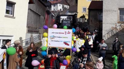 Bild: cro
Faschingszug Flossenbürg: Können Klimaziele erkauft werden?