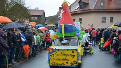 Bild: jr
Der 48. Faschingszug des Schlüsselclub Münchenreuth.